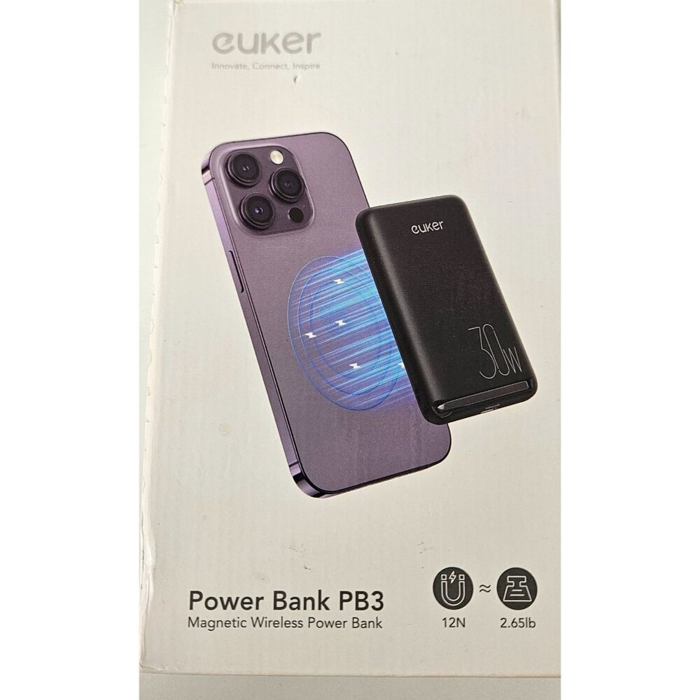 I Phone Wireless Portable Charger 10000mAh Magnetic Fast Charge Power Bank